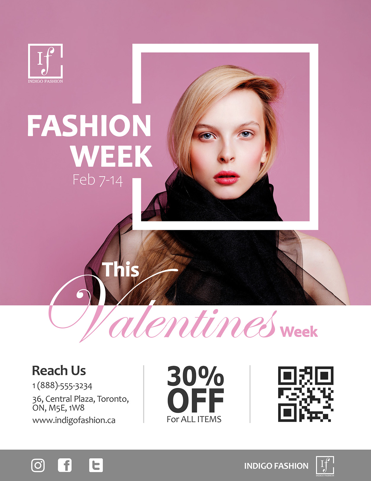 Fashion Week Flyer