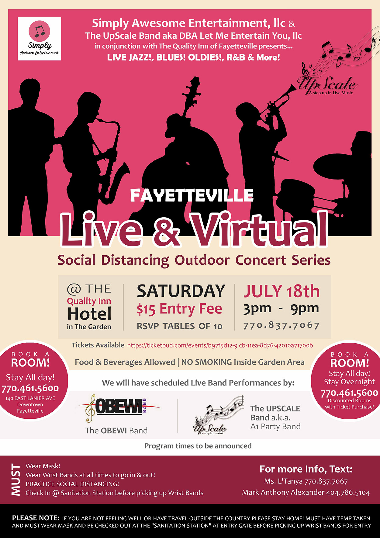Live and Virtual Flyer