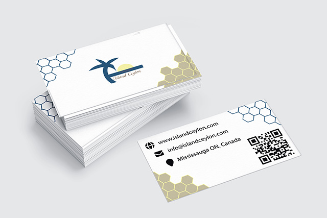 Island Ceylon Business Card